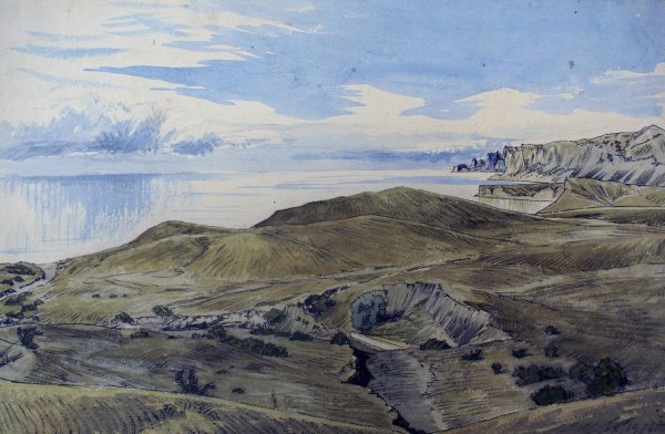 Александр Николаевич Бенуа акварель