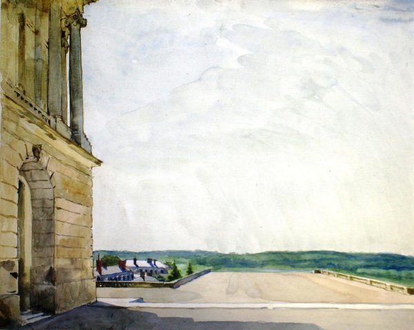 Александр Николаевич Бенуа акварель