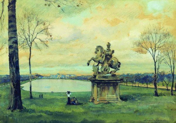 Бенуа Александр Николаевич картины