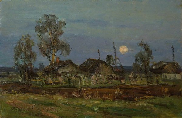 Валентин Серов зима в Абрамцево