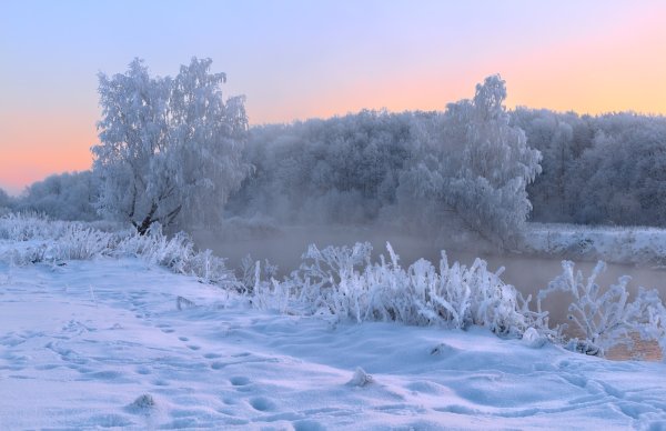 Мороз трескучий