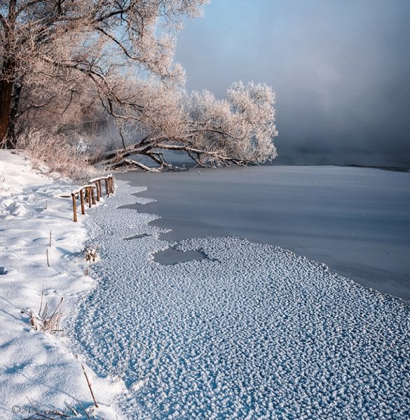 Морозный пейзаж