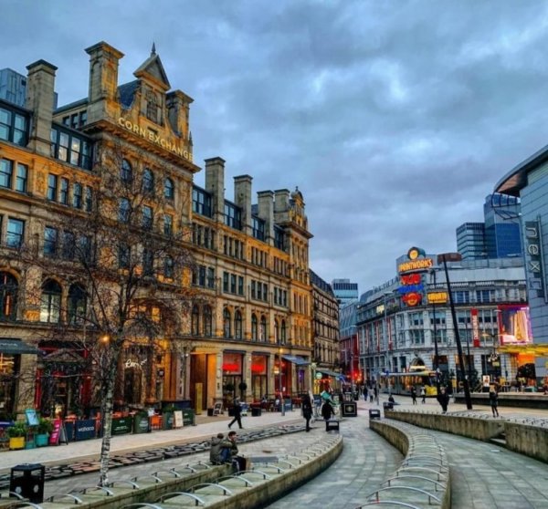 Манчестер город в Англии