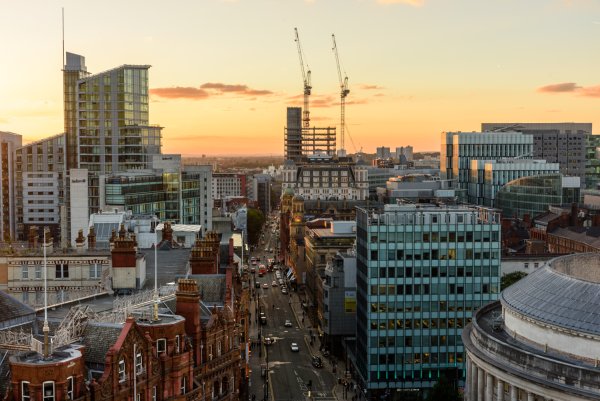 Ночной Манчестер