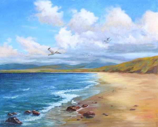 Татьяна Зубова морской пейзаж