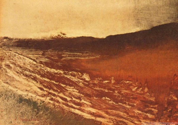 Эдгар Дега монотипия