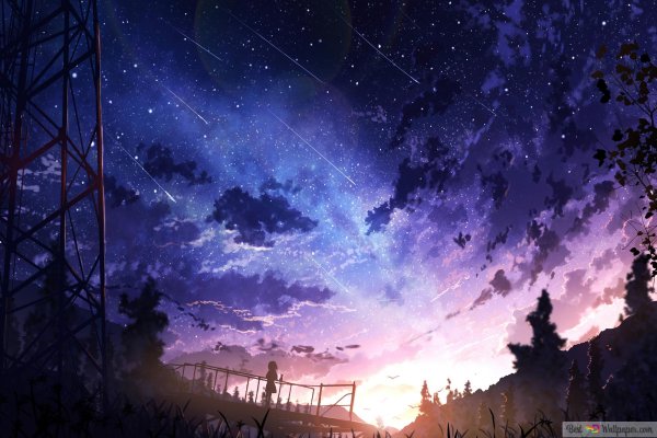 Аниме пейзаж