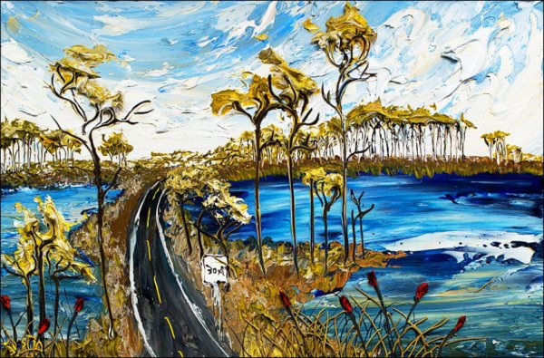 Картины акрил Джастин Геффри