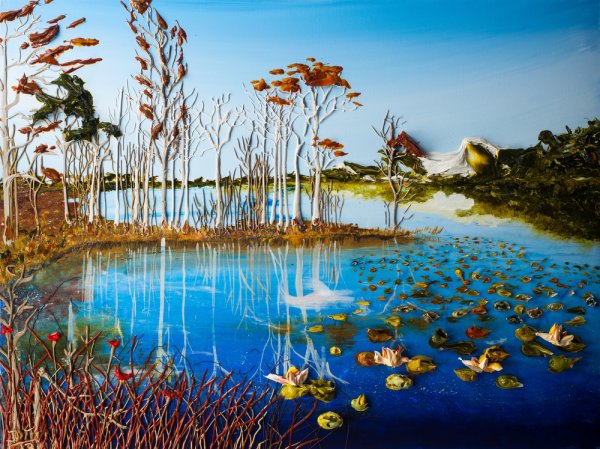 Объемная живопись Джастина Геффри