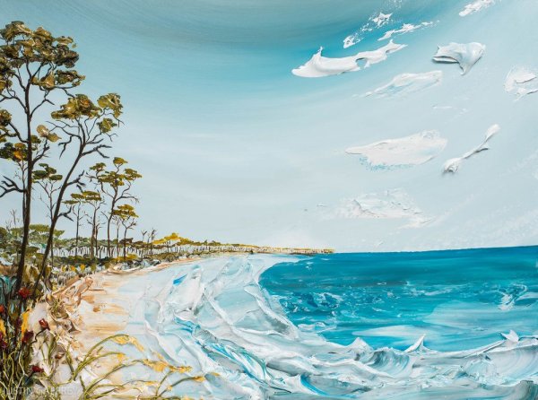 Джастин Геффри морской пейзаж