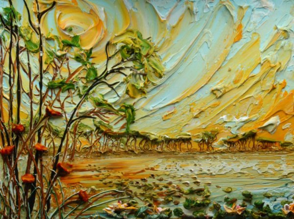 Картины акрил Джастин Геффри