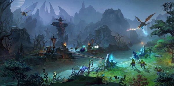 Дота 2 локации