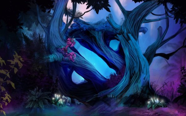 Обои сказочный лес