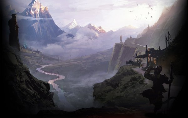 Дота 2 пейзаж