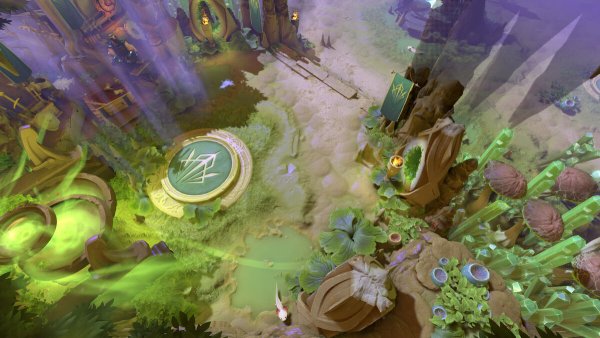 Immortal Gardens ландшафт дота 2