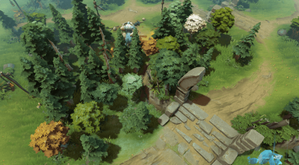 Новый ландшафт дота 2