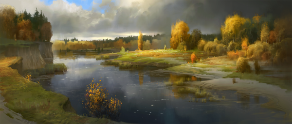 Древнерусский пейзаж