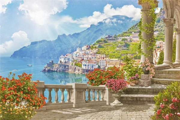 Греческие фрески Аффреско