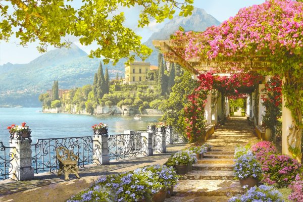 Фрески Апплико горы