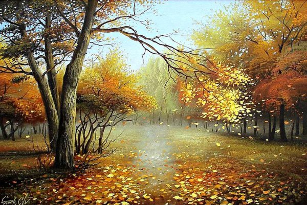 Пейзажи художника романа Романова