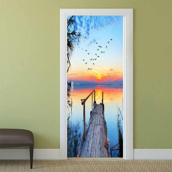 Идеи наклеек с пейзажем