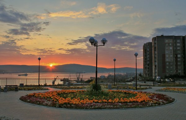 Мурманск сопки город