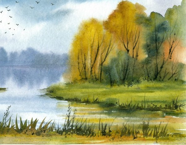 Акварели Гавлин Евгений художник