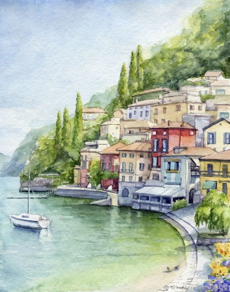 Лусиано Торси - Тосканские пейзажи