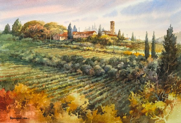 Дарья Митта акварель