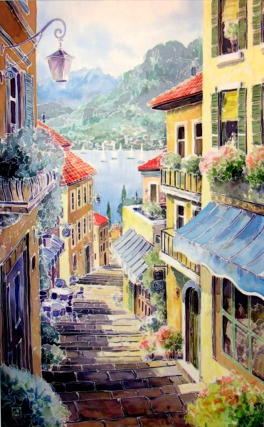 Пейзажи озера Комо