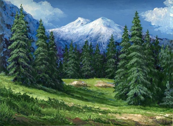 Картина горы