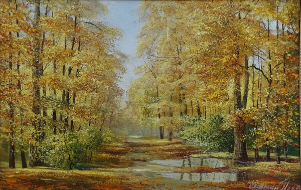 Картины Ивана Шишкина Золотая осень