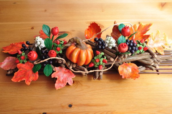 Осенняя композиция панно