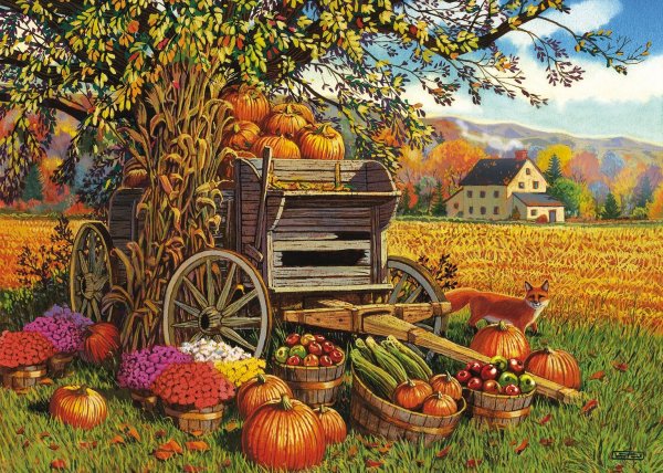 Рисование дары осени