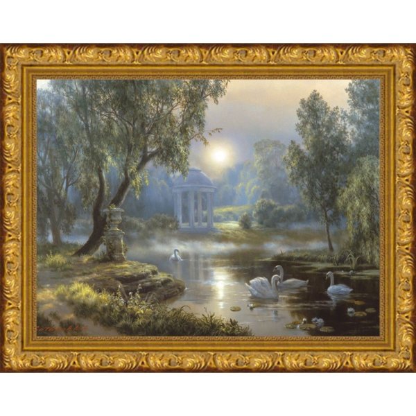 Михаил Сатаров старый парк картина