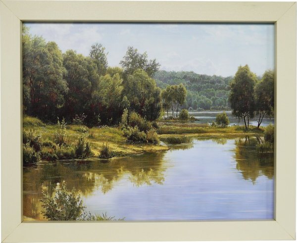 Картина пейзаж в раме