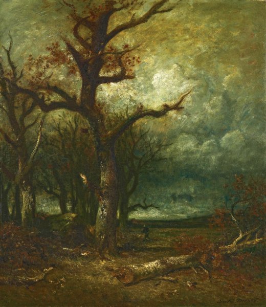 Жюль Дюпре пейзаж с коровами