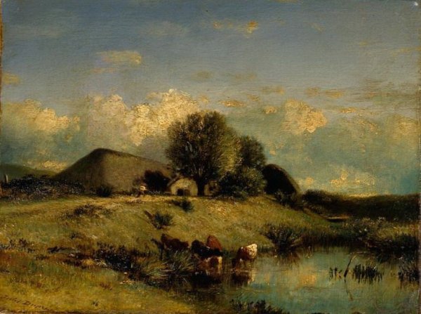 Жюль Дюпре старый дуб