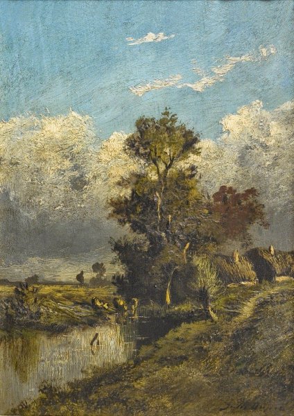 Диас де ла Пенья лес Фонтенбло