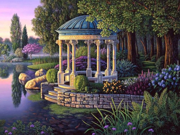 Художник Ким Норлиен (Kim Norlien).