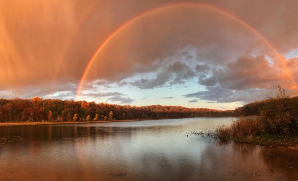 Осень и Радуга фото