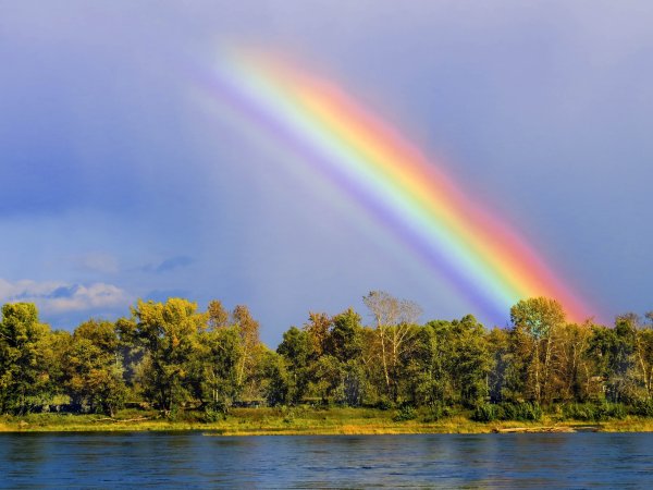 Радуга в природе