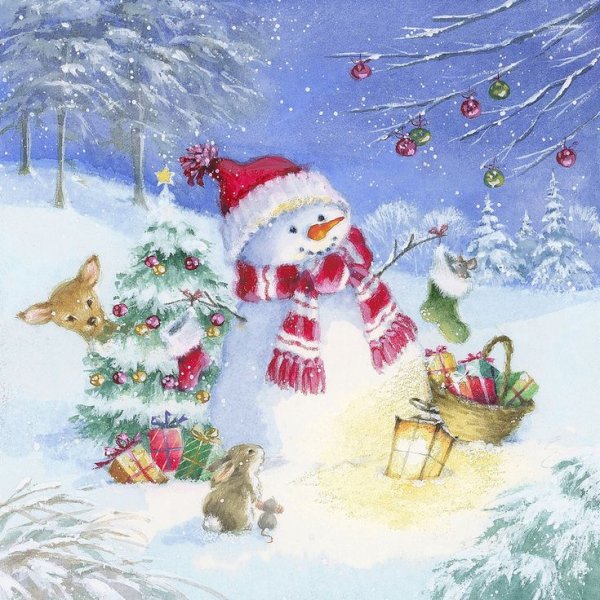 Художник Darrell Bush зима