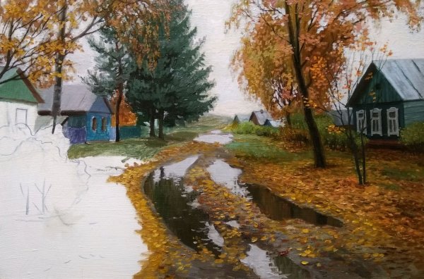 Гермашев Михаил - осенний пейзаж