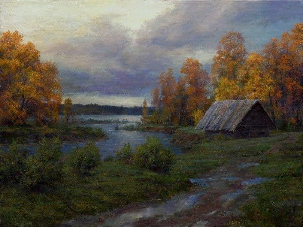 Художник Сергей Бессонов картины осень