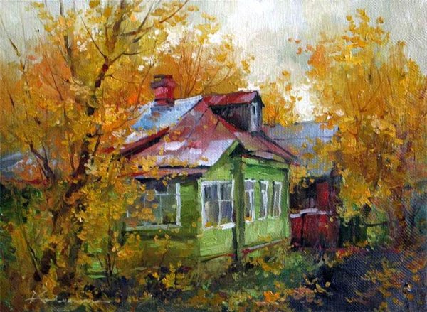 Василий Михайлович Каратай картина уборка урожая