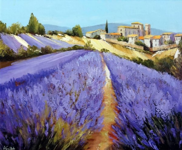 Анри Матисс Прованс Лавандовые поля