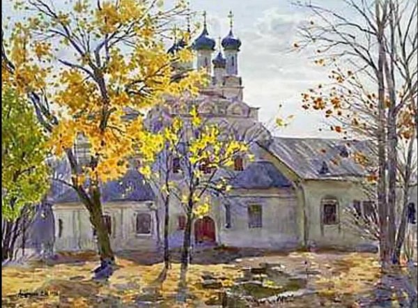 Сергей Андрияка картины деревня