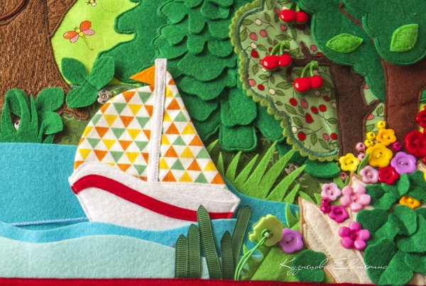 Картины из фетра