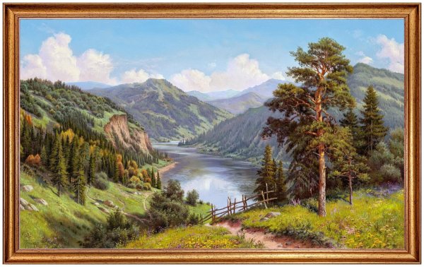 Пейзажи для декупажа